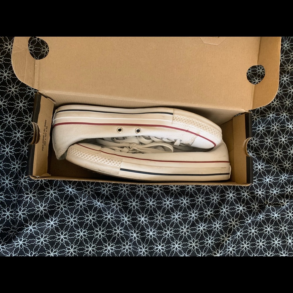 White Converse